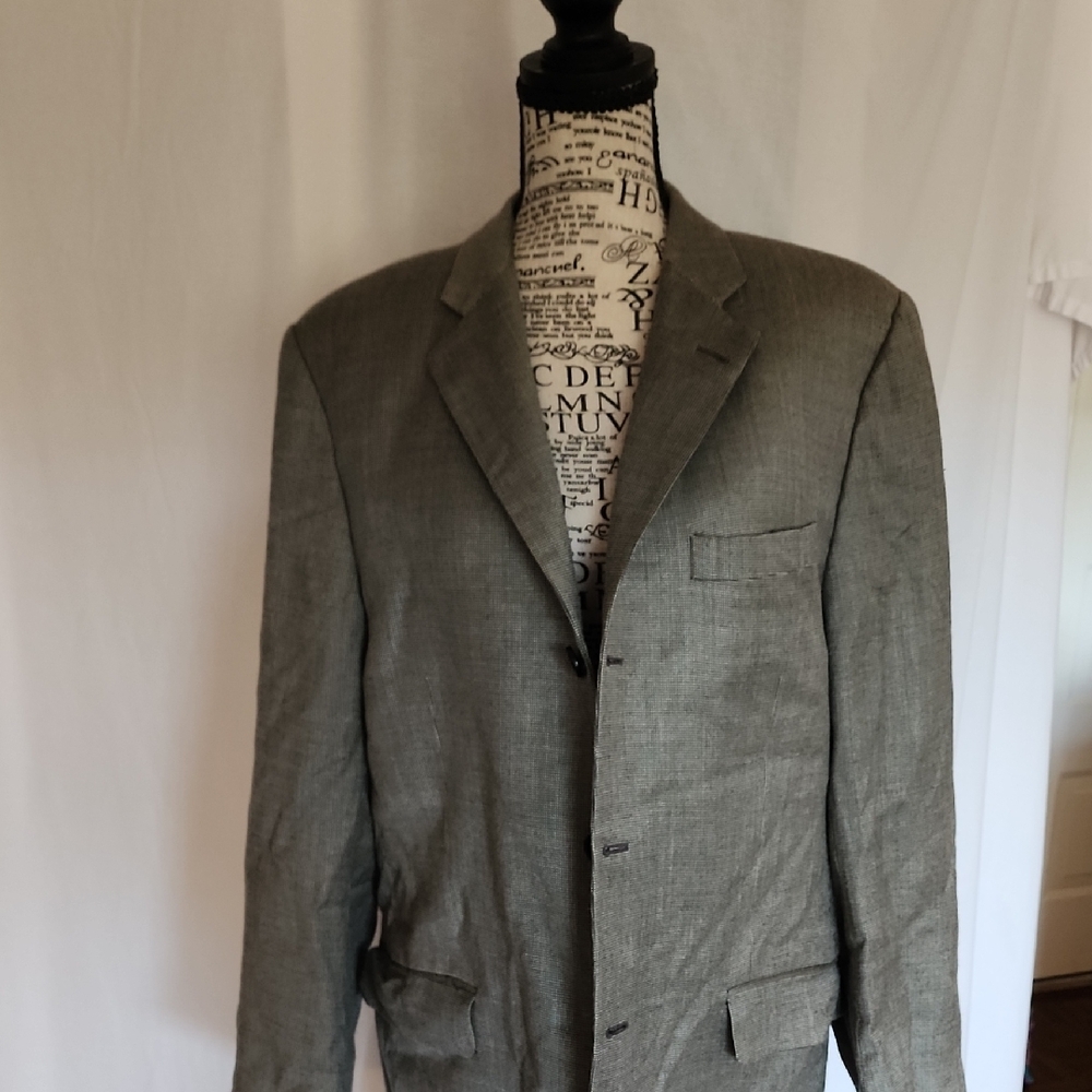 Burberry Gray Men's Blazer